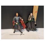 (2) LOTR Action Figures (2) LOTR Action Figures