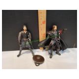 (2) LOTR Action Figures (2) LOTR Action Figures