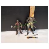 (2) LOTR Action Figures (2) LOTR Action Figures