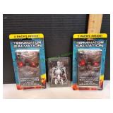 (2)Terminator Salvation Trading Card Booster Packs (2)Terminator Salvation Trading Card Booster Packs