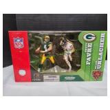 McFarlane Deluxe NFL 2-Pk Favre & Urlacher McFarlane Deluxe NFL 2-Pk Favre & Urlacher