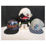 Plush Tokyo Ghoul Ken Kaneski w/ (2) Ballcaps Plush Tokyo Ghoul Ken Kaneski w/ (2) Ballcaps