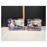 (2) Go Time Gear Fitness Exercise Balls