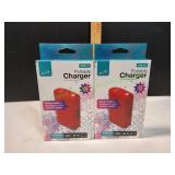 (2) iLive Portable Chargers