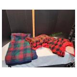 (2) Throw Blankets
