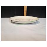 (2) Vtg Vernon Ware Tickled Pink 8x11 Platters
