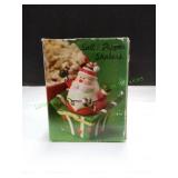 Santa In Gift Box Salt & Pepper Shakers