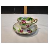 Hinode China Teacup w/ Saucer