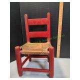 Vtg Red Child