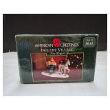 American Greetings Ingleby Village Hay Wagon