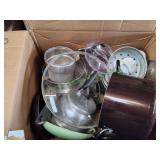 Box Lot of Pots & Pans