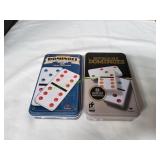 Dominoes Double Six Game w/ 1 Extra Tin