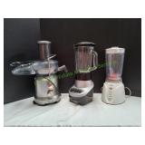 (2) Blenders & (1) Juicer