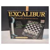 Excalibur Crusader 2n1 Electronic Chess/Checkers