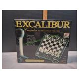 Excalibur Crusader 2n1 Electronic Chess/Checkers