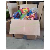 Large Box of Sand Toys