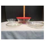 Pyrex Serving Bowls & Pie Plates