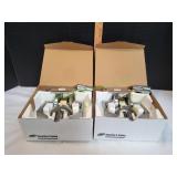 (2) Schlage Privacy Locking Latch Handles (2) Schlage Privacy Locking Latch Handles