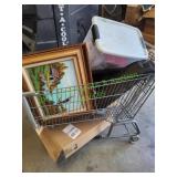 Basket of Household Items Basket of Household Items