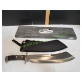 Szco Rite Edge 13/5" Black Bully Machete w/ Sheath Szco Rite Edge 13/5" Black Bully Machete w/ Sheath