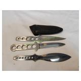 Stainless Steel Boot Knives w/ Sheath Stainless Steel Boot Knives w/ Sheath