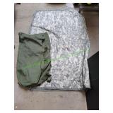 Military West Weather Poncho & Bag Military West Weather Poncho & Bag