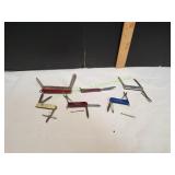 (6) Vtg Swiss Army Knives (6) Vtg Swiss Army Knives