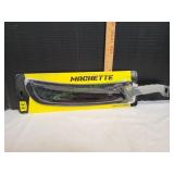 Hawk Machete 15" Blade Black w/ Nylon Sheath Hawk Machete 15" Blade Black w/ Nylon Sheath