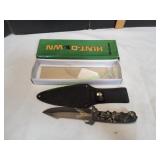 Engraved Hunt Down Fixed Blade Zombie Knife Engraved Hunt Down Fixed Blade Zombie Knife