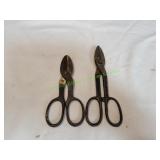 (2) Tin Snips (2) Tin Snips