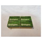(4) Boxes of Remington 22LR Ammo, 50ct (4) Boxes of Remington 22LR Ammo, 50ct