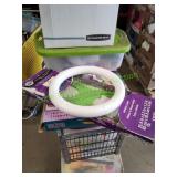 Basket of Crafting Supplies Basket of Crafting Supplies