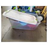 Tote of Beach Mats, Hats, Toys & More Tote of Beach Mats, Hats, Toys & More