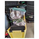 Basket of Pots, Pans & More Basket of Pots, Pans & More