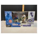 McFarlane Sammy Sosa vs Todd Helton, 2pc
