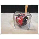 Round Rock Express Baseball in Display Case