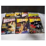 (7) Wizard Magazines