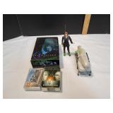 X-Files Action Figures w/ Trading Cards