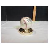 Autographed Nolan Ryan 5668 Strikeouts Baseball