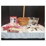 Basket w/ Valentines & Halloween Crafting