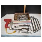 Lot of Wrenches, Tools & More