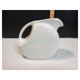 White Fiesta 67oz Large Disk Pitcher