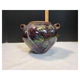 Vtg Stoneware Vase