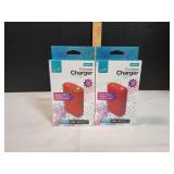 (2) iLive Portable Chargers