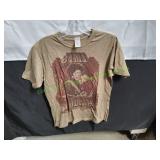 Vtg Jimi Hendrix T-Shirt, Brown, Sz S