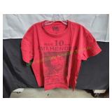 Vtg Stone Free Jimi Hendrix T-Shirt, Red, Sz L/G