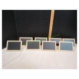 (8) Mini Chalkboards