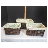 (3) Nesting Baskets
