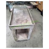 Rolling 2-Tier Work Cart