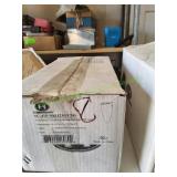 Home Enhancement Curved Glass Wall Sconce